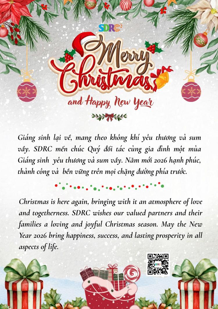 Merry Christmas and Happy New Year 2026